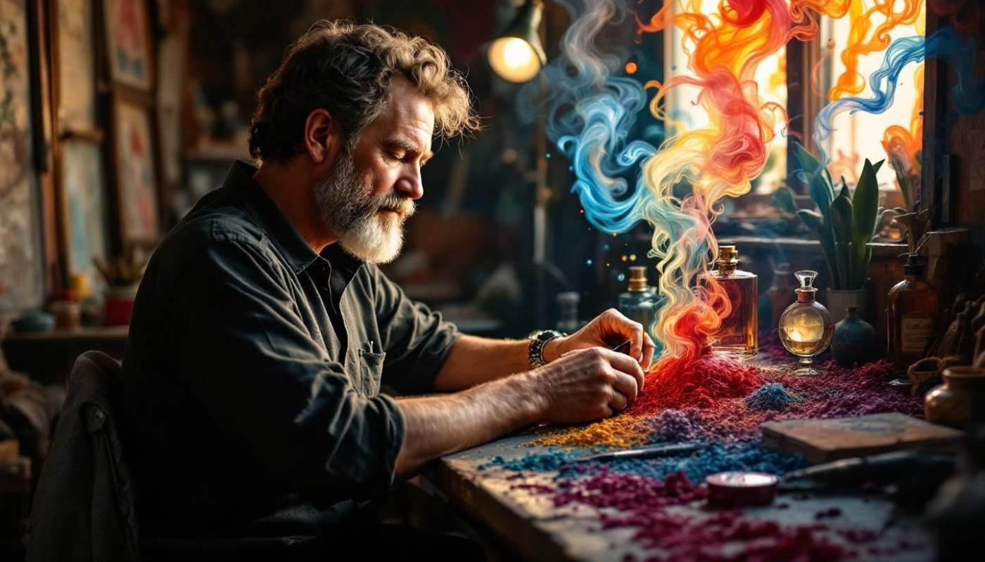 Comment les parfums d'un créateur célèbre reflètent-ils son parcours artistique ?