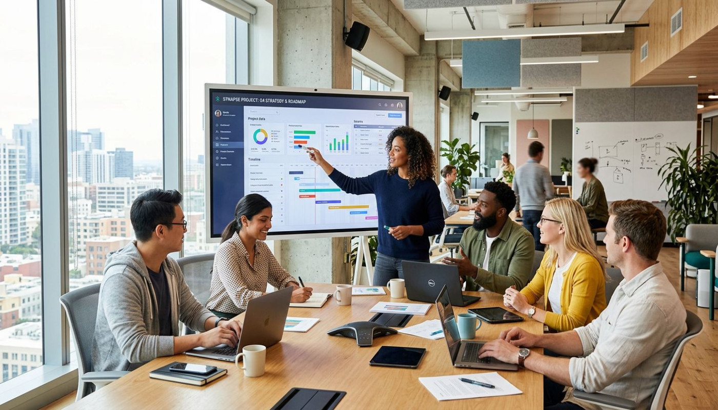 Innovation dans les espaces collaboratifs : intégration des solutions audiovisuelles modernes