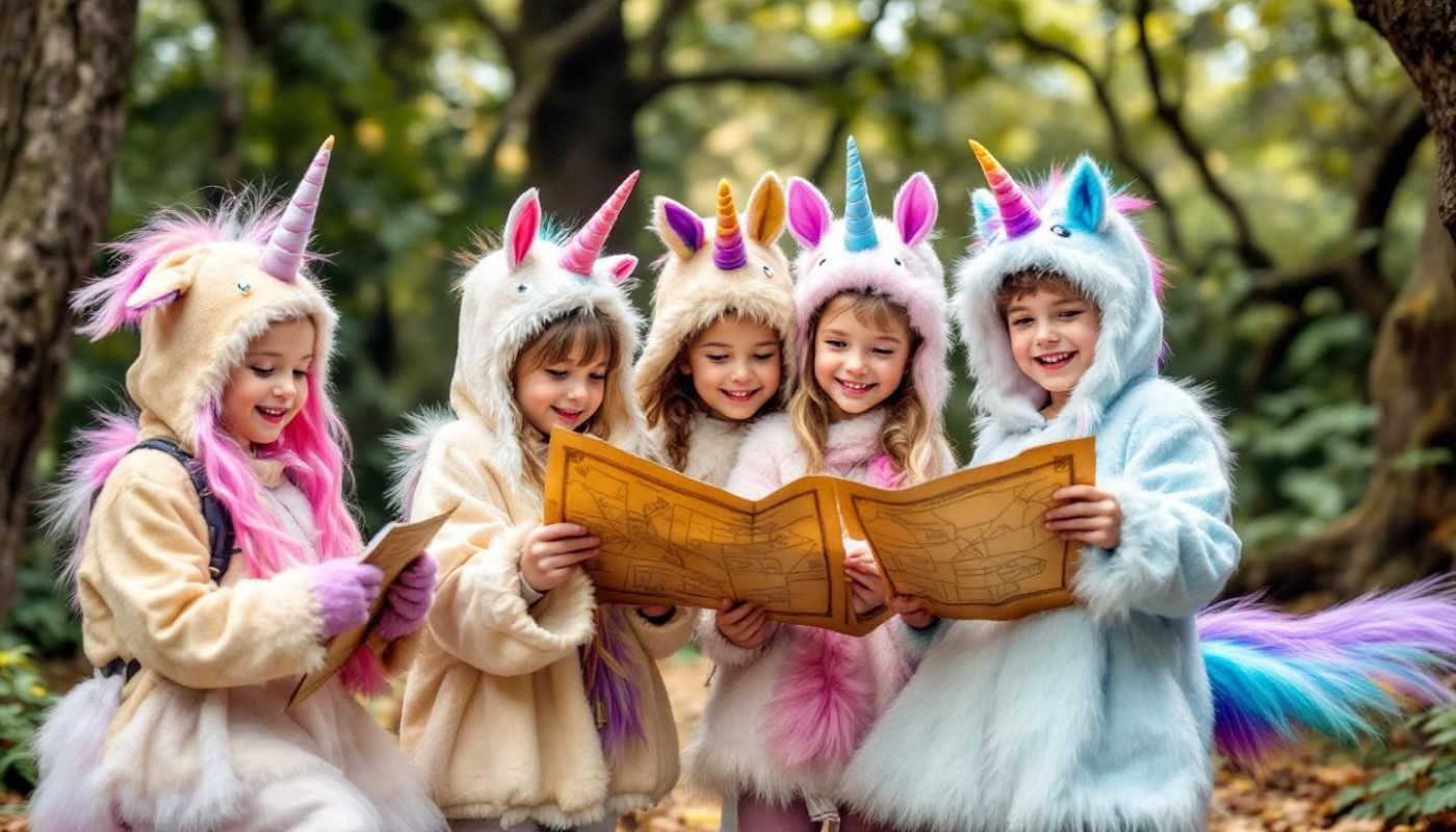 Organiser une aventure de chasse au trésor sur le thème des licornes